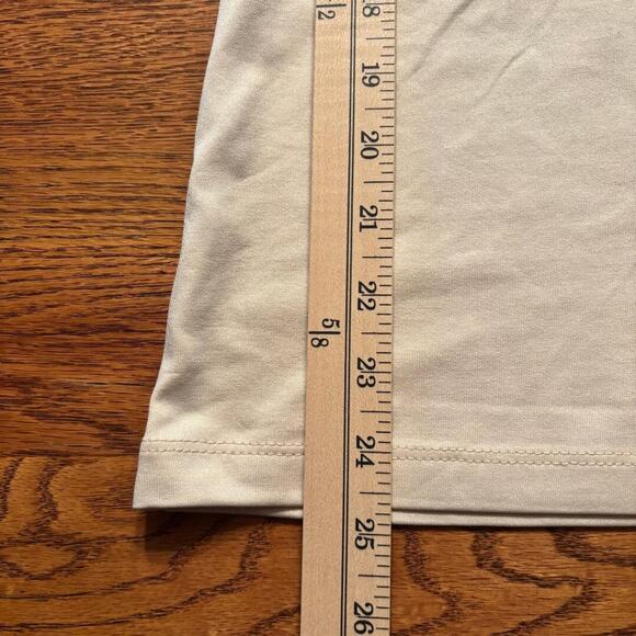 A'nue Thin Strap Tank Top Stretchy Pearl Women's Size Small Made in USA NWT - Picture 12 of 13